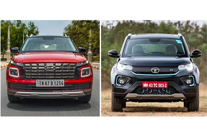 Hyundai Venue vs Tata Nexon EV